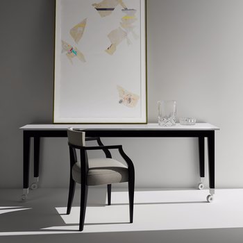 意大利 Driada 现代桌椅组合3d模型