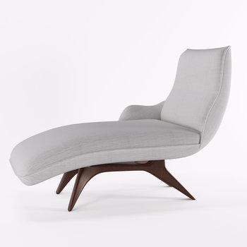 美国 Holly Hunt 现代躺椅3d模型