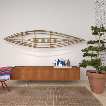 意大利 Cappellini 现代休闲椅储物柜组合3d模型