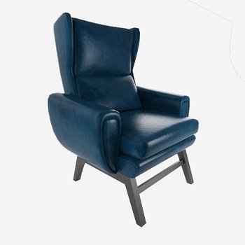 再造 现代沙发椅3d模型