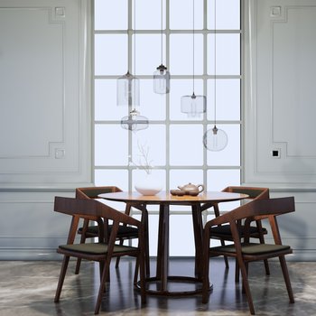 北欧餐桌椅组