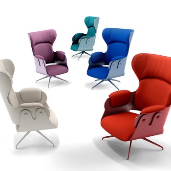 西班牙Jaime Hayon 现代休闲椅3d模型