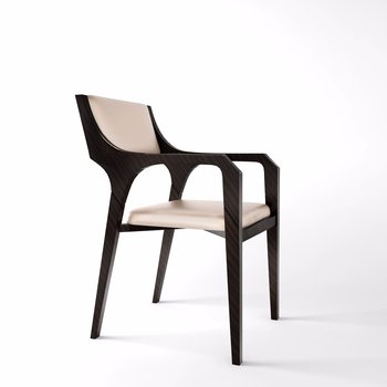 OKHA  新中式单椅3d模型