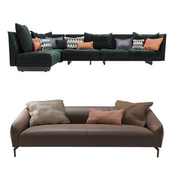 现代简约沙发3d模型