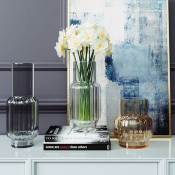 现代玻璃花瓶装饰摆件3d模型