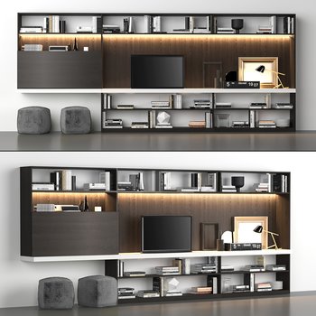 现代电视柜3d模型