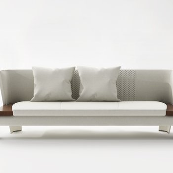 Maxmarko木美 新中式双人沙发3d模型