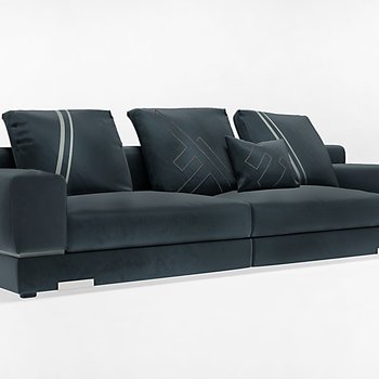 意大利 Fendi 现代沙发3d模型