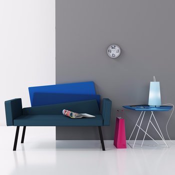 意大利 COMPAR 现代双人沙发3d模型