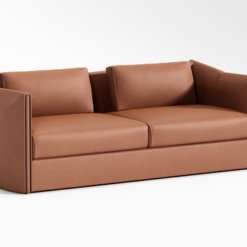 意大利trussardi现代双人沙发