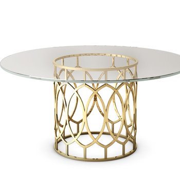 美国 Bernhardt 现代圆餐桌3d模型