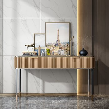 现代轻奢端景柜