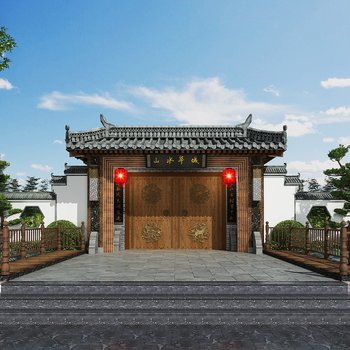 中式门头