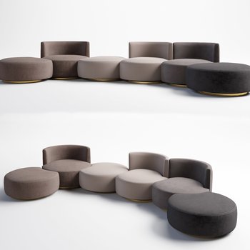 现代异形沙发