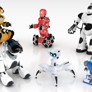 玩具机器人3d模型