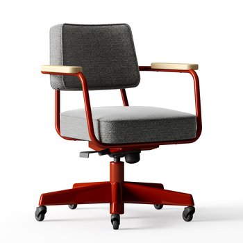 瑞士 VITRA 工业风办公椅3d模型