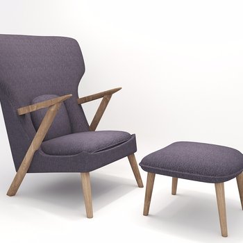 艾迪玛仕 现代休闲椅3d模型