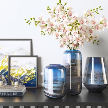 现代创意玻璃花瓶