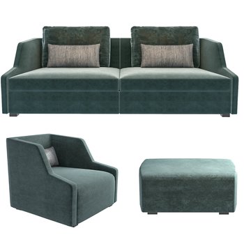Gallotti&Radice现代沙发组合3d模型