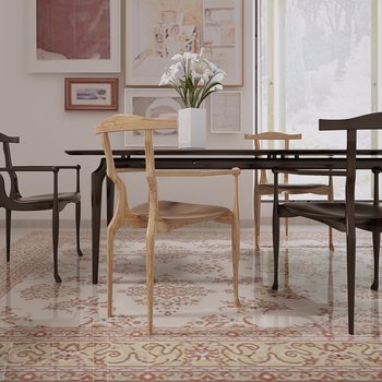 西班牙 b.d barcelona design 现代餐桌椅组合