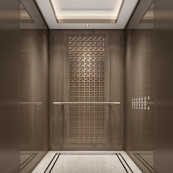 新中式电梯轿厢