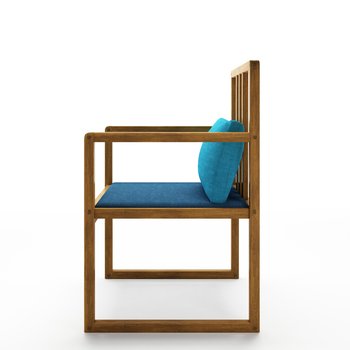 研篁 新中式扶手椅3d模型