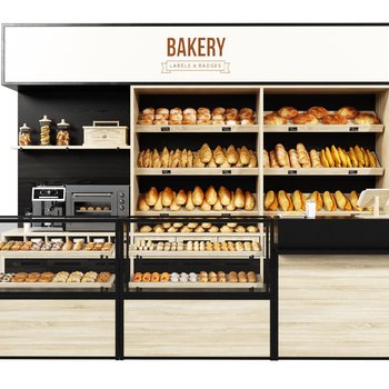面包柜3d模型