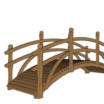 中式木桥