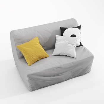 现代懒人沙发3d模型