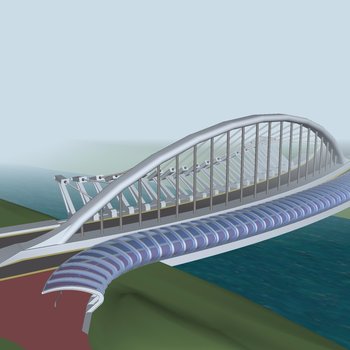 现代跨江大桥