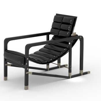 现代轻奢躺椅3d模型