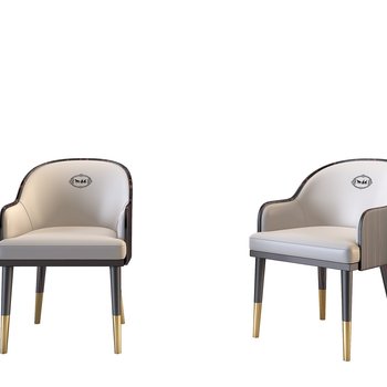 法国 阿玛尼 A&X 单椅3d模型