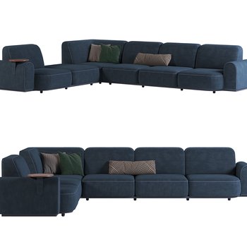 意大利 Arflex 现代布艺多人沙发