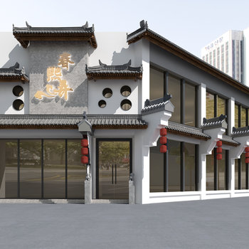 徽派建筑门头
