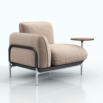 德国 Rolf Benz 现代单人沙发