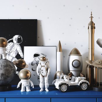 太空宇航员火箭儿童玩具