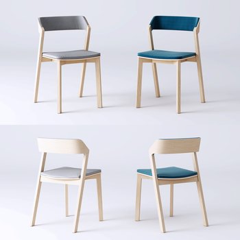现代木质椅子