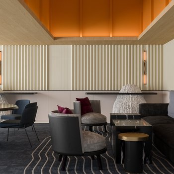 召禾室内设计 ENSUE餐厅 现代就餐区