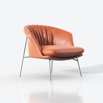 意大利Driade 现代皮革单椅
