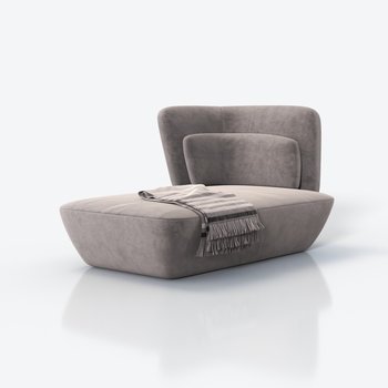 意大利 EmmeBi 现代贵妃椅3d模型
