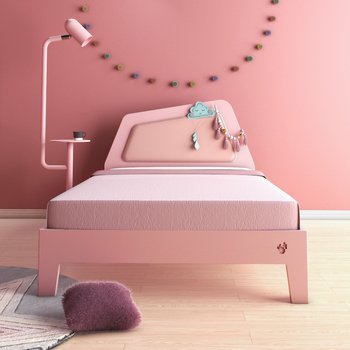北欧简约实木儿童床 3d模型