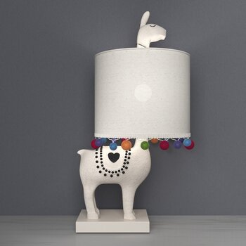 现代简约创意动物儿童房床头台灯