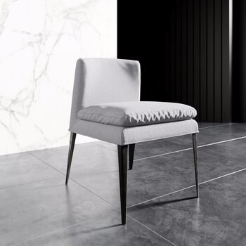 fances 现代单椅餐椅3d模型