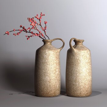 日式陶瓷花艺摆件