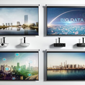 投影仪幕布组合