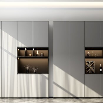现代壁柜