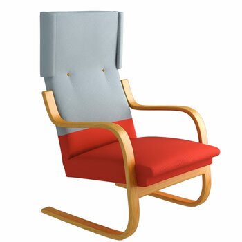 artek 现代单椅3d模型