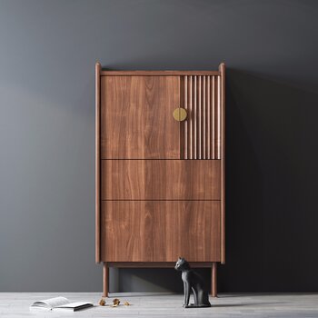 新中式实木衣柜