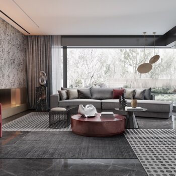  尚诺柏纳设计 现代客厅