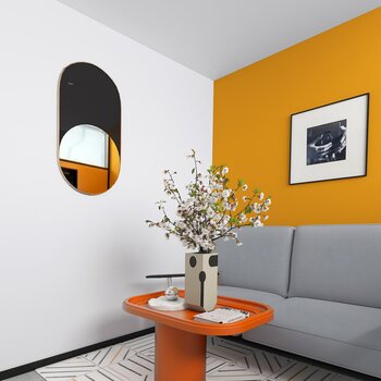 库玛设计 现代沙发茶几组合